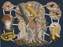 Koti puussa - ilta (&copy; Leonora Fredriksson)